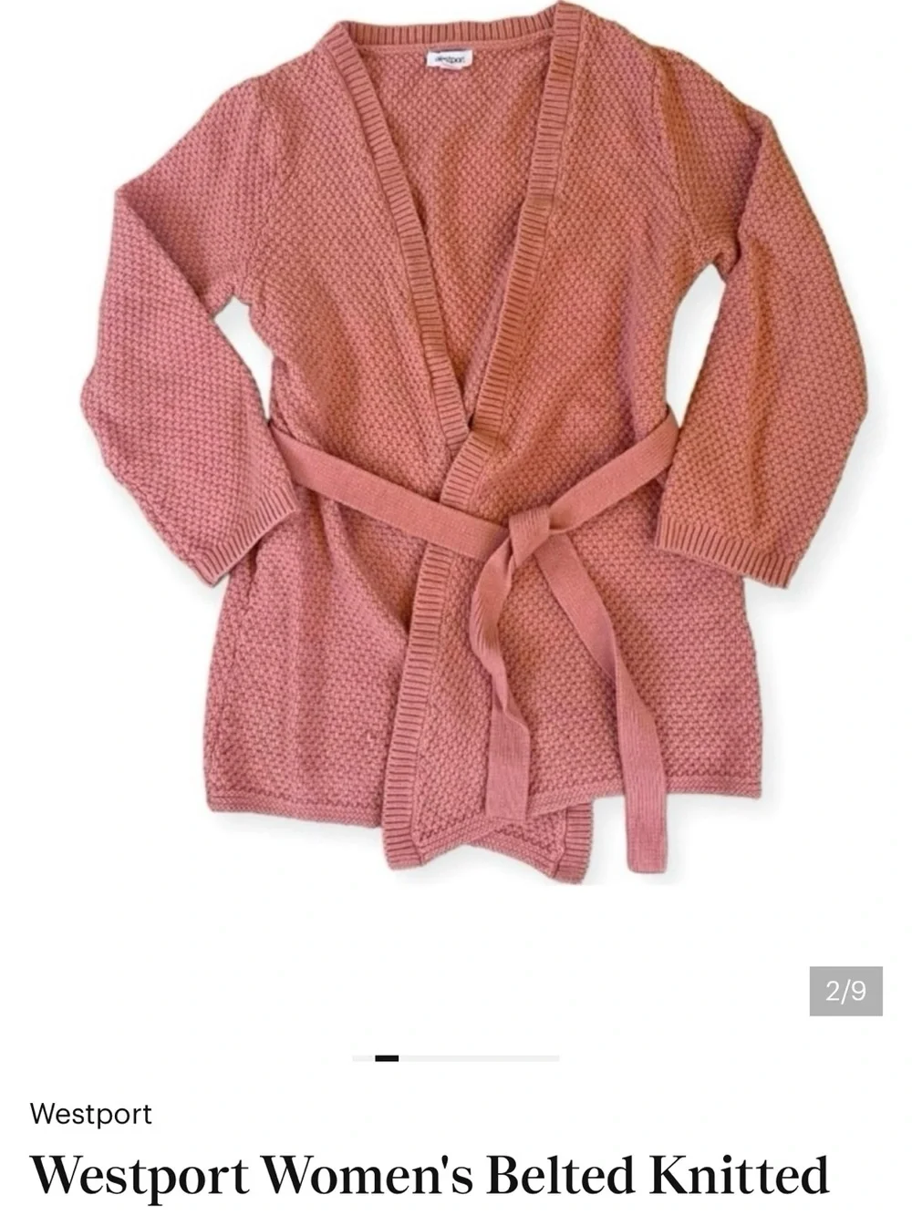 Westport belted open